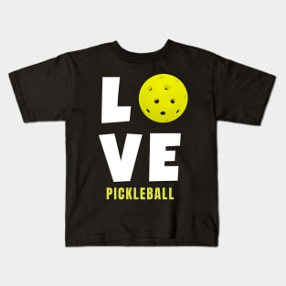 Womens Pickleball Love Gifts for Men and Women Kids T-Shirt